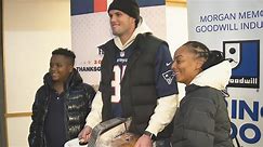 Patriots Foundation, Goodwill distribute 200 food baskets for Thanksgiving