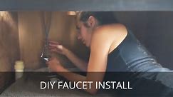 How to Install a Faucet [The EASY Way] | Kitchen Faucet Install