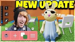 THE BIGGEST BUILD MODE UPDATE IS HERE.. (Roblox Piggy)