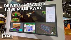 We drive a John Deere tractor 1,288 miles away at CES 2024