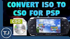How To Convert ISO Files To CSO For PSP!