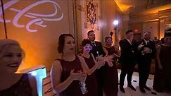 Bridal party intro at reception (Danielle & Steve) @Adelphia
