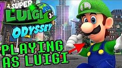 PLAYING AS LUIGI IN SUPER MARIO ODYSSEY!!! [Super Luigi Odyssey Fan Game]