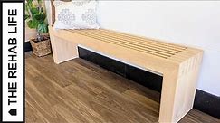 The $60 Scandinavian Bench - Super Easy DIY Project!