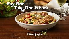 Buy One, Take one at Olive Garden