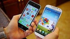 Apple iPhone 5c vs Samsung Galaxy S4