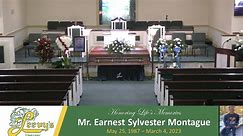 Mr. Earnest Sylvester Montague - March 11, 2023- Leevy's Funeral Home Livestream