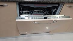 Bosch Fully Integrated Dishwasher Unboxing, Installation and Demo