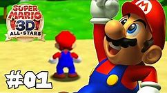 Super Mario 64 (Super Mario 3D All-Stars) 100% Walkthrough - Part #01: The First 3D Adventure