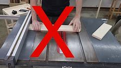 A step-by-step guide to making your first table saw cuts. TABLESAW BASICS.