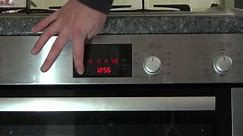 How to : Set the time on Clock of a Bosch Oven
