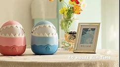 Humidifiers for Kids Baby - 1.5L Ultrasonic Cool Mist Humidifier Lasts Up to 40 Hours, Night Light, 3-in-1 Air Humidifier Diffuser for Bedroom, Nursery, Plants, Auto Shut Off, Filter Free, Shark