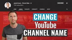How to Change YouTube Channel Names (Step-by-Step!)