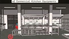 Commercial kitchen Kitchen manufacture #Restaurant #hotel