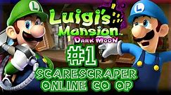 Luigi's Mansion Dark Moon - (1080p) Online Co-Op Scarescraper - Part 1