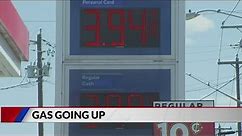 Gas prices highest since last year