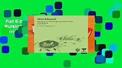 Full E-book Workbook for Hartman s Nursing Assistant Care: Basics Review - video Dailymotion