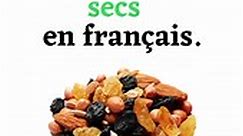 Vocabulaire : les noms des fruits secs en français. #vocabulairedefrançais #frenchvocabulary #françaisfacile #improveyourfrench #اللغةالفرنسية #تعلم_اللغة_الفرنسية #تعلماللغات #الفرنسية_أونلاين #تعلم_اللغة_الفرنسية #فرنسي | UseyourFrench