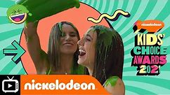 Top 10 Celebrity Slime Moments at the Kids’ Choice Awards 💚| Nickelodeon UK
