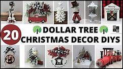20 Dollar Tree Christmas Diys in 2021/High End Christmas Decor Diys