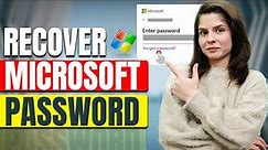 How to Recover your Microsoft Account password? Recover Outlook Password
