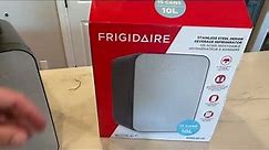 FRIGIDAIRE Portable 10L, 15 can Mini Fridge Brushed Stainless Rugged Refrigerator Review