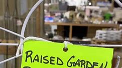 Spring is Near, and BARC Resale Store has Your Raised Garden Beds and Planters! We Also Have a Large Variety of Stereos and Electronics to Play Music While You’re Busy Planting! Stop Down and Check us Out! ♻️🌷🪻#shoplocalbusiness #repurposedfurniture #recycle #motherearth | Barc Resale