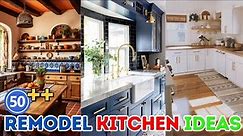 "50 Genius Kitchen Remodeling Ideas for a Stunning Transformation in 2023" |kitchen renovation ideas