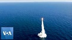 South Korea Test Launches Ballistic Missile From Submarine