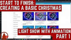 Start to Finish - Creating a Basic Christmas Light Show with Animation Pt 1 - Gear Selection