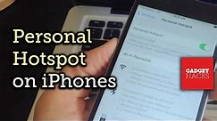 Use Your iPhone as a Mobile Hotspot & Share Internet [How-To]