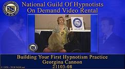Building Your First Hypnotism Practice With Georgina Cannon - 21103-08