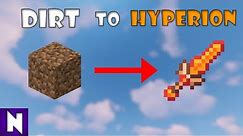 Hypixel Skyblock - Trading from NOTHING to a Hyperion [1]
