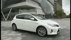 New Toyota Auris Hybrid - overview interior and exterior