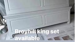 Broyhill coastal king size bedroom set available | JPW Furniture & delivery/haul away services
