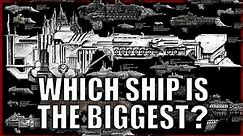 Every Class of Imperial Warship EXPLAINED By An Australian | Warhammer 40k Lore