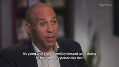 Sen. Cory Booker opens up about his relationship with actress Rosario Dawson