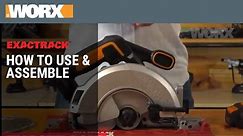 WORX 20V ExacTrack | How to Use & Assemble
