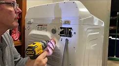 Installing a dryer power cord