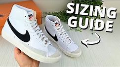NIKE BLAZER SIZING GUIDE: Are Nike Blazers True To Size? (CHARTS)