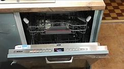 Bosch dishwasher Zeolith drying technology SBV6YCX00E Review