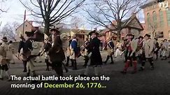 An historic Revolutionary War battle came to life in the state capital