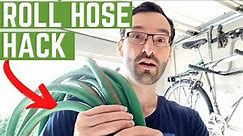 How to Roll Hoses and cables | Over Under Method - No Kinks or Tangles