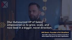 [Our Outsourced VP of Sales] empowered us to grow, scale, and now lead in a bigger, novel direction.