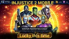 CHRISTMAS SALE and WINTER SALE injustice 2 mobile chest opening