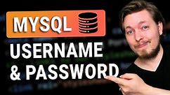 21 | Change Username & Password in MySQL Database | 2023 | Learn PHP Full Course for Beginners