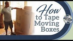 How to Tape a Moving Box