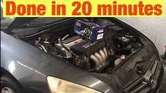 How To Replace A Starter On A 2002-2007 Honda Accord With A 2.4l Engine In Just 20 Minutes!
