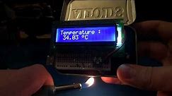 LM335 + Arduino temperature sensor