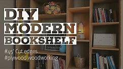 DIY Bookshelf | Plywood Woodworking